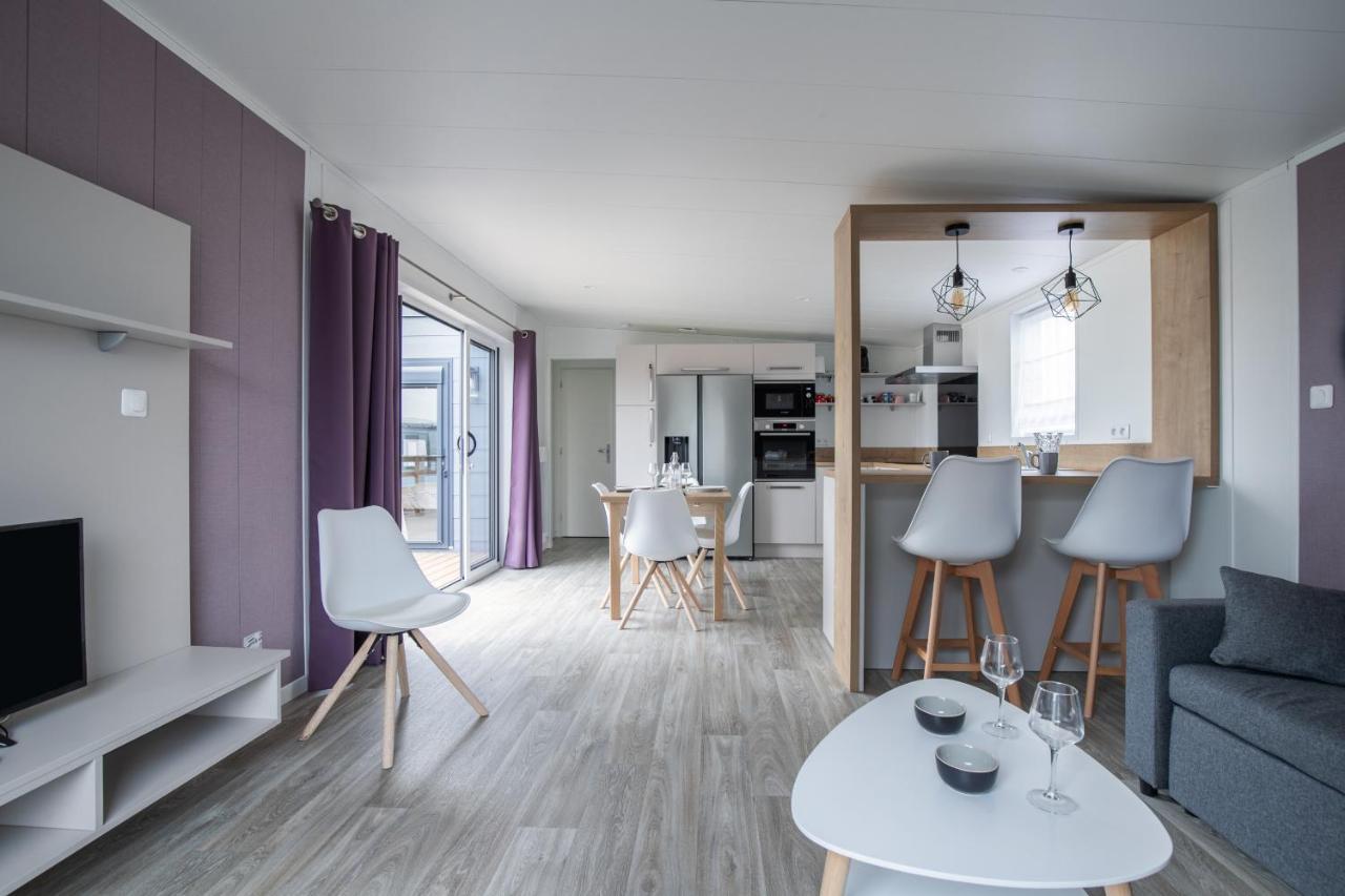 Beau Chalet Pour 4 Pers - Acces Piscine Chauffee Bretignolles-sur-Mer Bagian luar foto