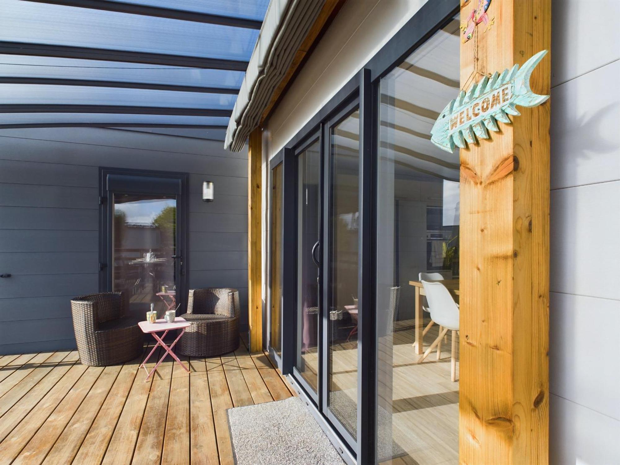 Beau Chalet Pour 4 Pers - Acces Piscine Chauffee Bretignolles-sur-Mer Bagian luar foto